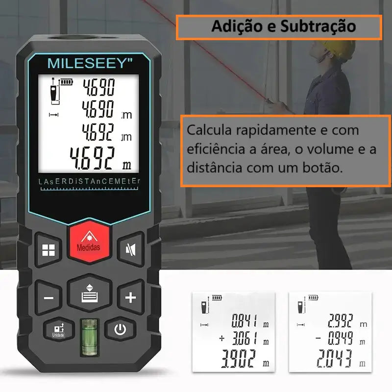 Trena Laser Safe® - Alta Precisão e Facilidade