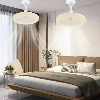 Luminária de LED com ventilador VentiLar Safe® - 3 em 1 inteligente e versátil