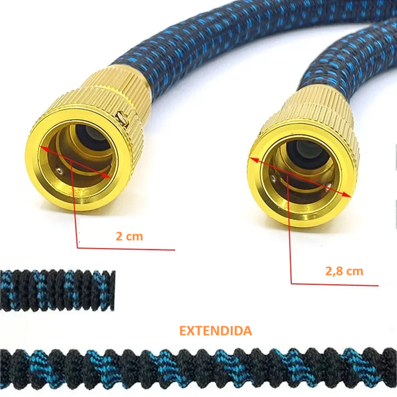 Mangueira Expansível Safe® - Triplica seu tamanho com o uso