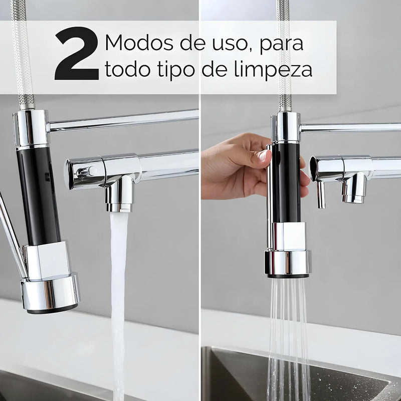 Torneira Gourmet com Misturador Monocomando de Bancada Safe®