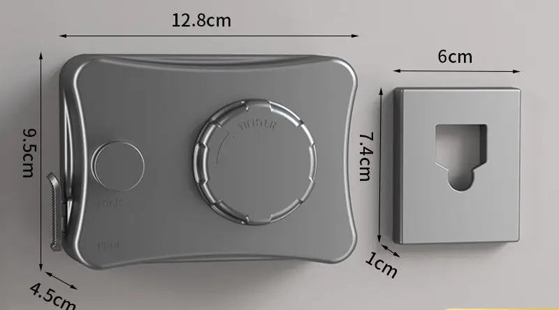 Varal de roupas invisível retrátil Safe® - Corda super resistente