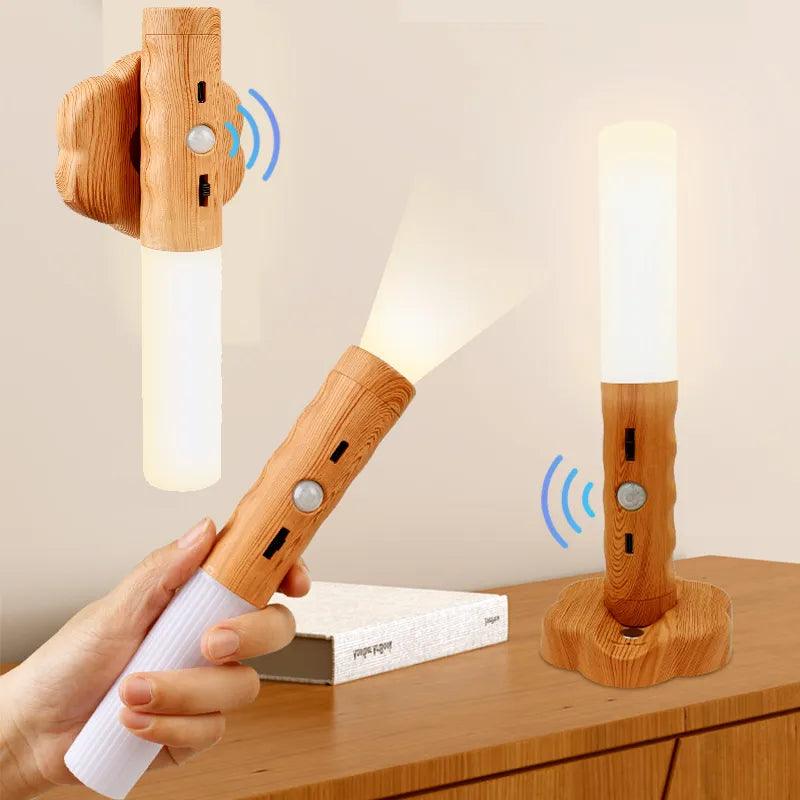 Luminária Pro Sense - Wood - SafeDesconto