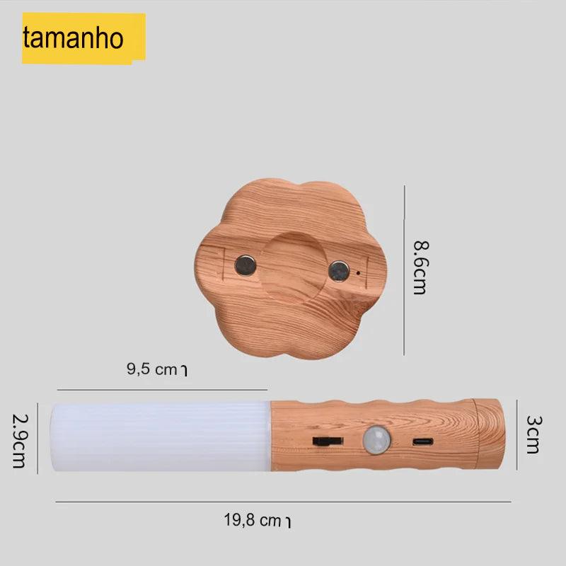 Luminária Pro Sense - Wood - SafeDesconto