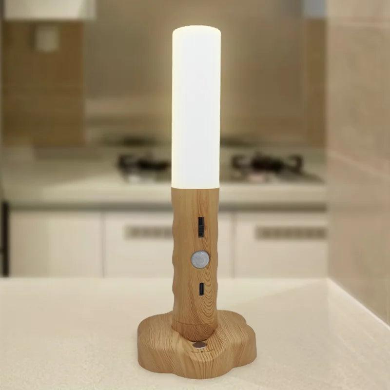 Luminária Pro Sense - Wood - SafeDesconto