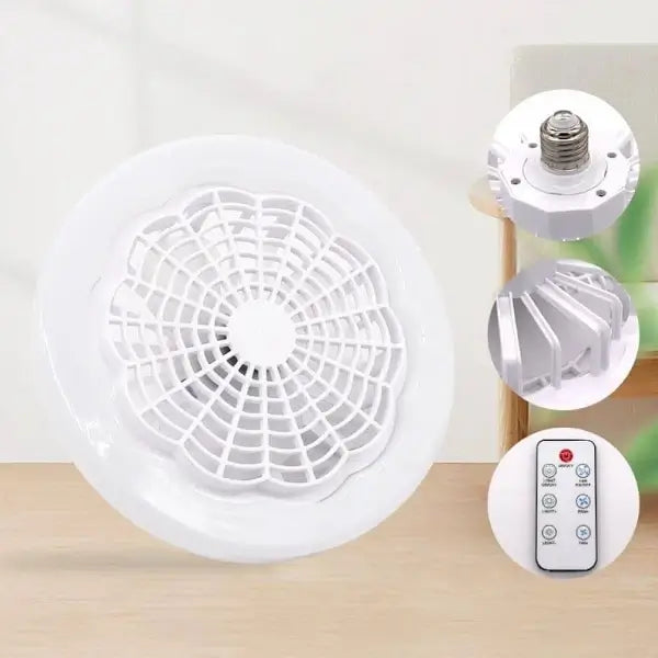 Luminária de LED com ventilador VentiLar Safe® - 3 em 1 inteligente e versátil