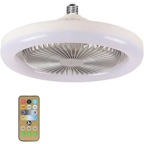 Luminária de LED com ventilador VentiLar Safe® - 3 em 1 inteligente e versátil